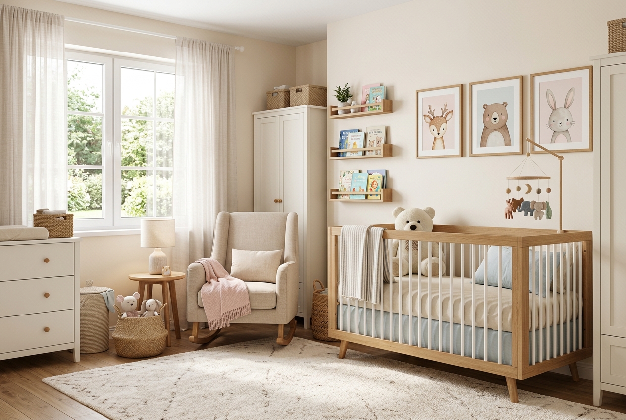Cozy Baby Nursery Room
