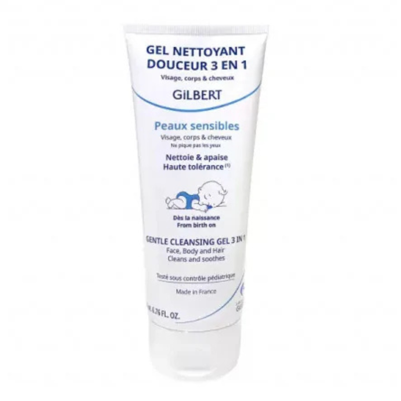 Gilbert Gel Nettoyant Douceur 3en1 Bebe 200ml