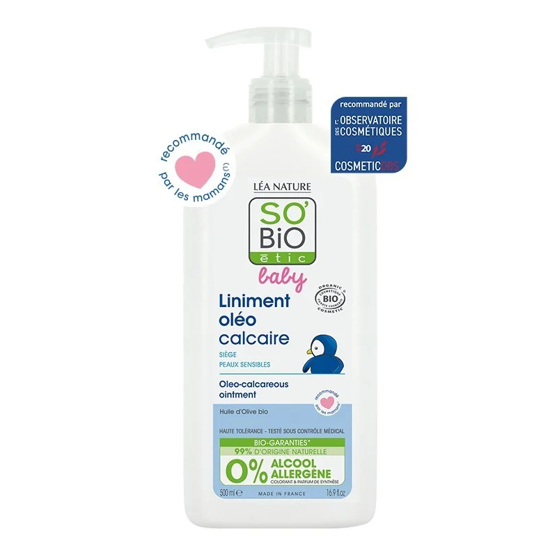 Liniment oléo-calcaire so bio étic baby