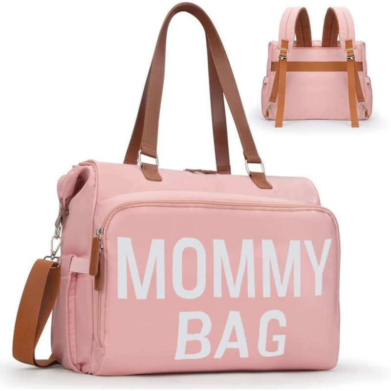 Mommy bag sac à dos a longer - Rose