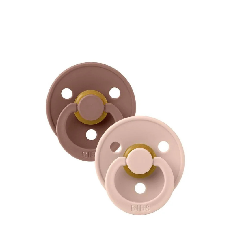 Sucette BIBS Pack De 2 WoodChuck/Blush