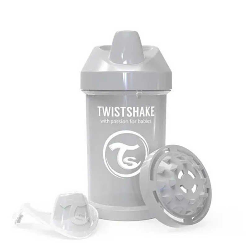 Twistshake Gobelet infuseur de fruits 300ml 8m+ gris