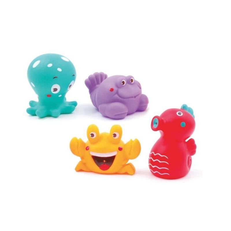 Ludi - Animaux Marins En Plastique - Des 6 Mois