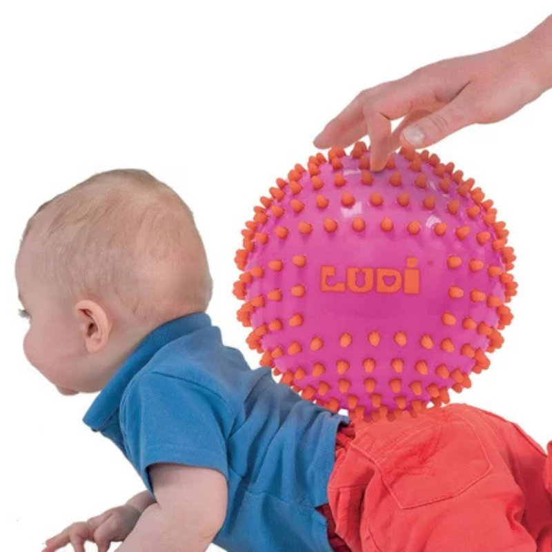 Coffret 3 Balles Sensorielles Roses – LUDI