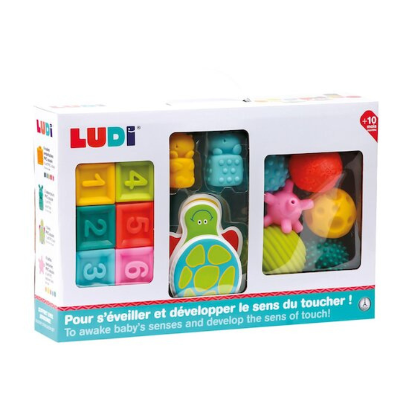 Ludi Coffret d'éveil sensoriel Multicolore