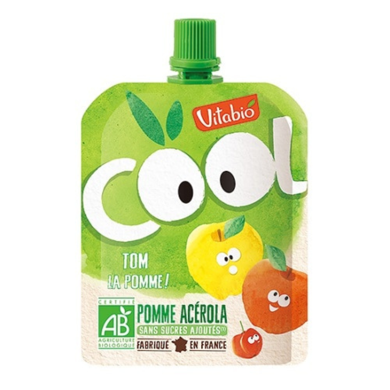 Vitabio Cool Fruits Pomme Bio 90g