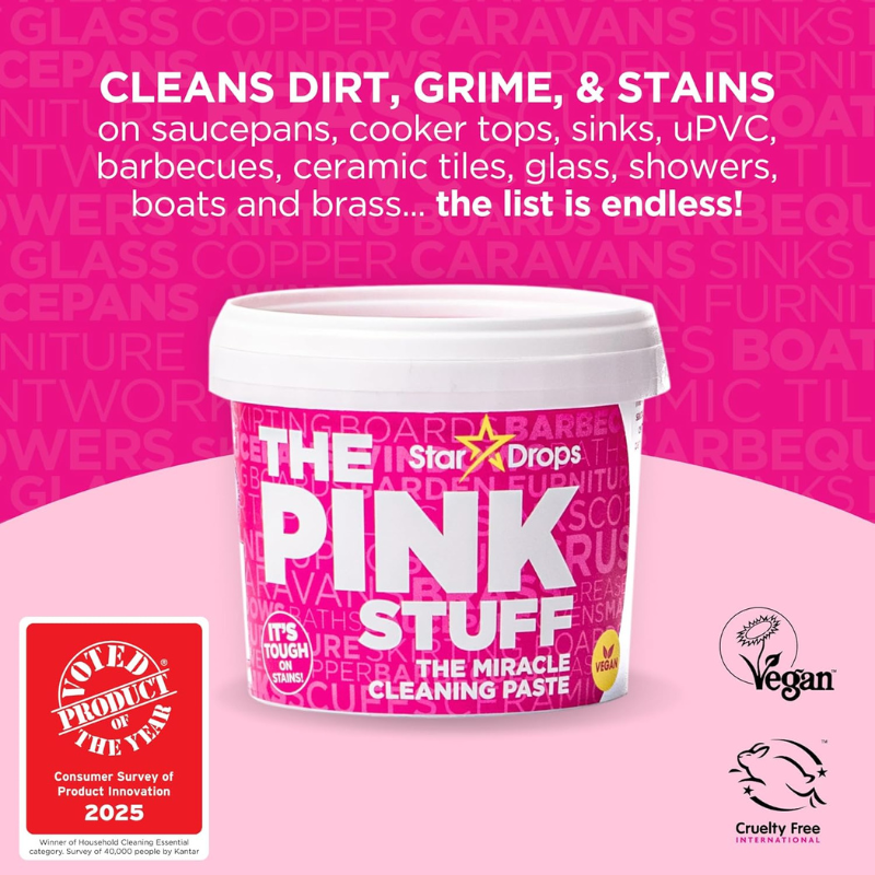 Pink Stuff Miracle Pâte nettoyante 850 g