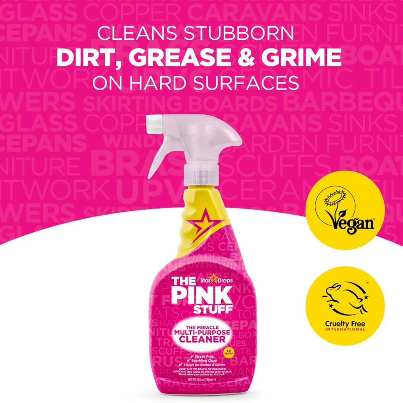 Nettoyant multi-usages miracle Pink Stuff