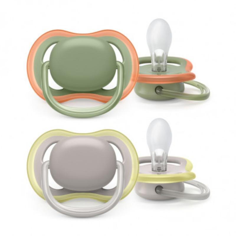 Lot de 2 sucettes Ultra Air 6/18m AVENT Uni  SCF085/20