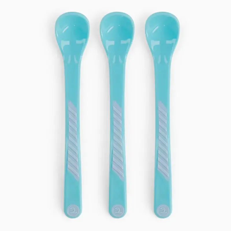 xx 3x Cuillère d'Alimentation 4M+ Twistshake - Bleu