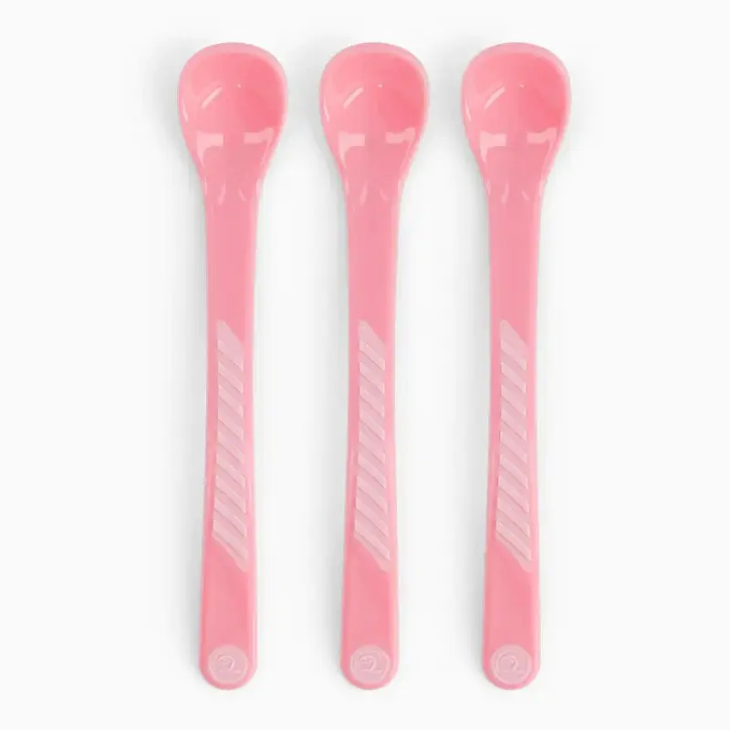 xx 3x Cuillère d'Alimentation 4M+ Twistshake - Rose