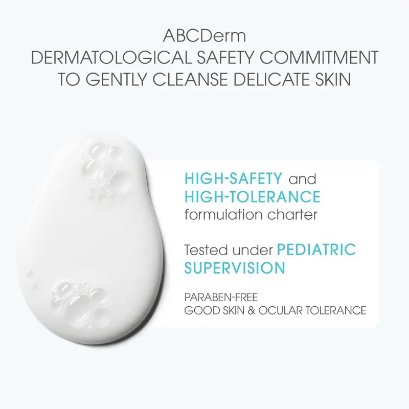 ABCDerm Cold-Cream Crème lavante 1L Sans savon – Peaux normales à sèches