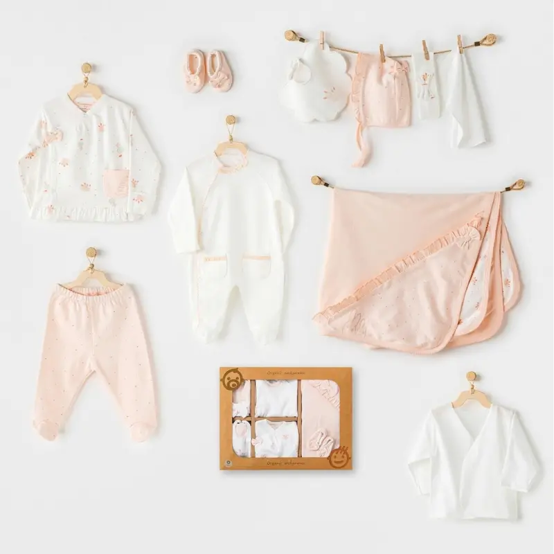 Andywawa Coffret nouveau-né  10 pièces de sortie d'hôpital pour Fille