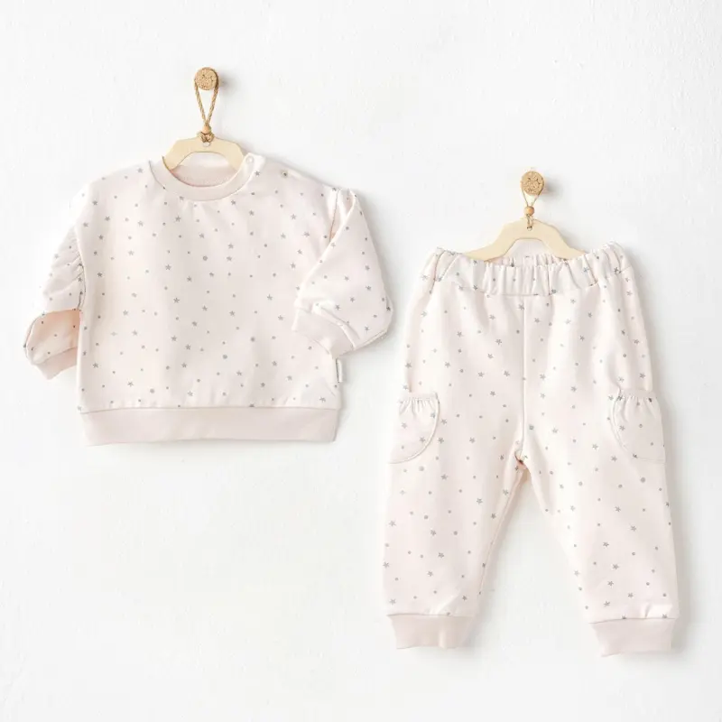 Andywawa Ensemble bébé fille 2 pièces rose