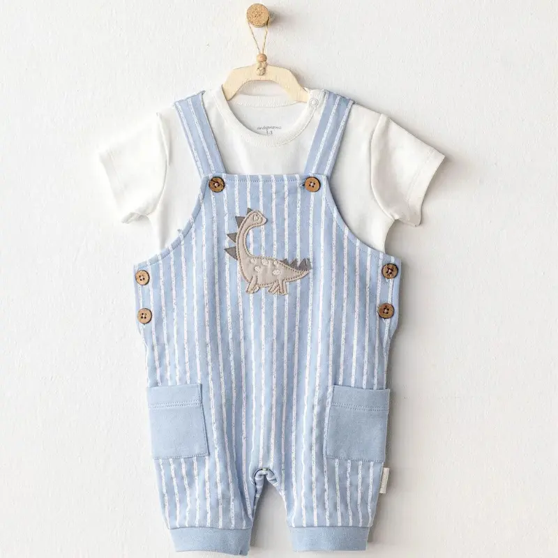 xx Andywawa Ensemble salopette bébé garçon