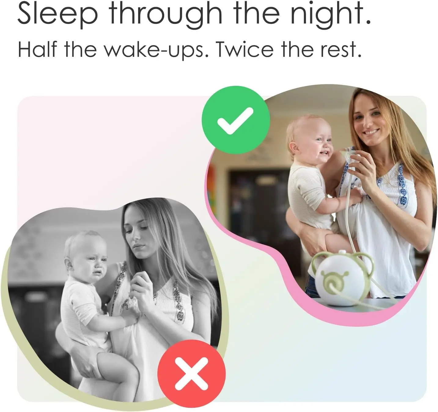 Aspirateur nasal Nosiboo Pro - Nettoyeur nasal pour bébés