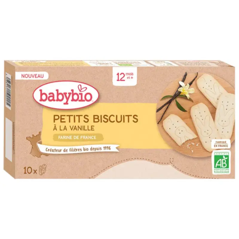 Babybio Petits Biscuits à la Vanille 12 mois+