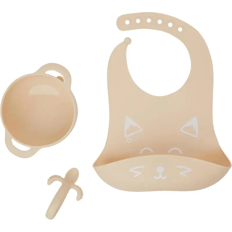 xx Babymoov Coffret Repas Bébé FIRST'ISY Renard - Beige
