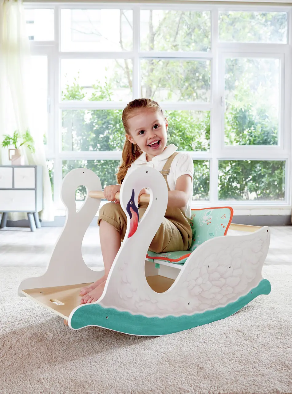 Balançoire en bois 2 en 1, Hape
