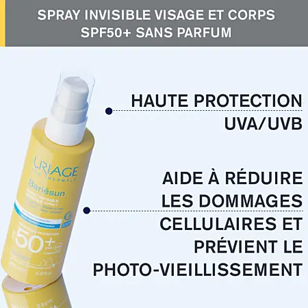 Bariésun Spray Sans Parfum Spf50+ 200ml