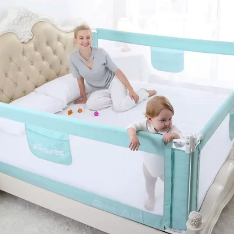 Barrière de lit pour la sécurité de bébé Rose 1.5M
