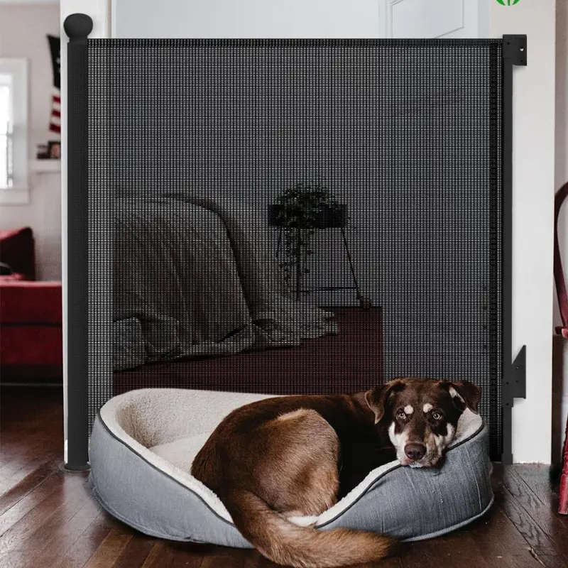 Barrière de Sécurité Rétractable pour Bébé 0-140 cm