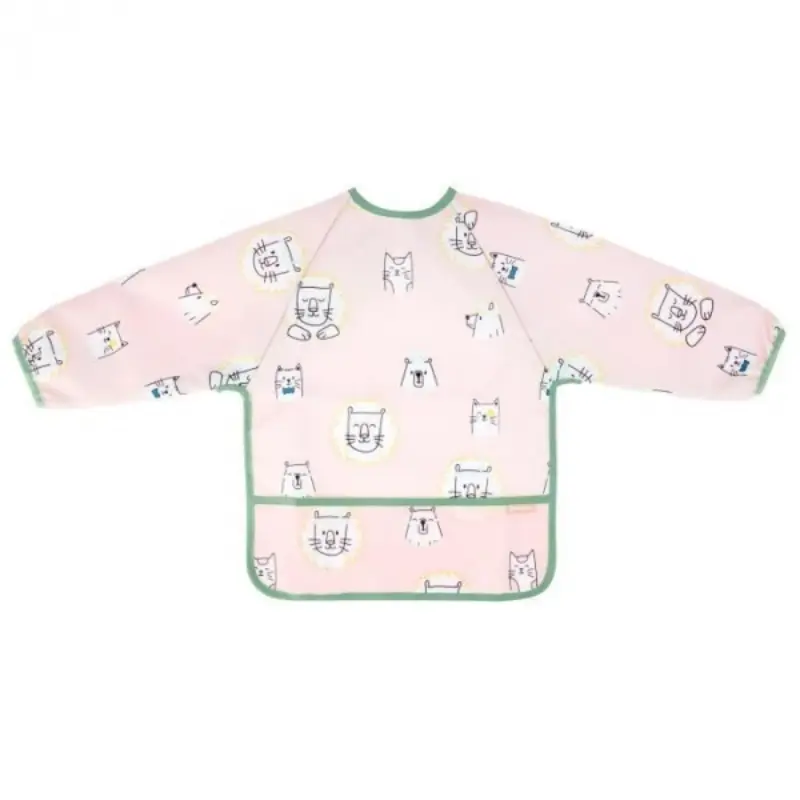 xx Bavoir manches longues Orange – Badabulle