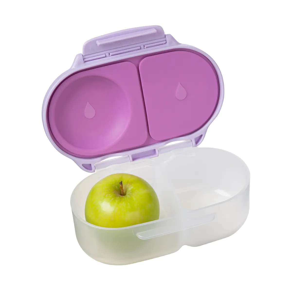 B.box Snackbox Sugar Plum – Boîte à Goûter Compartimentée pour Enfant