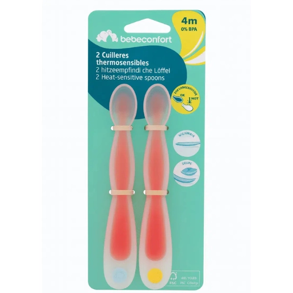 xx Bébé Confort 2 Cuillères Thermo Sensitive +4m