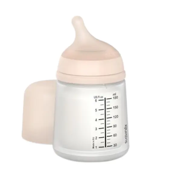 Biberon Anti-Colique Zero Zero  180ml Blanc