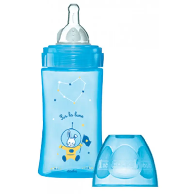 xx Biberon d'initiation Dodi Astronaut Blue 270 ml (0-6 mois)