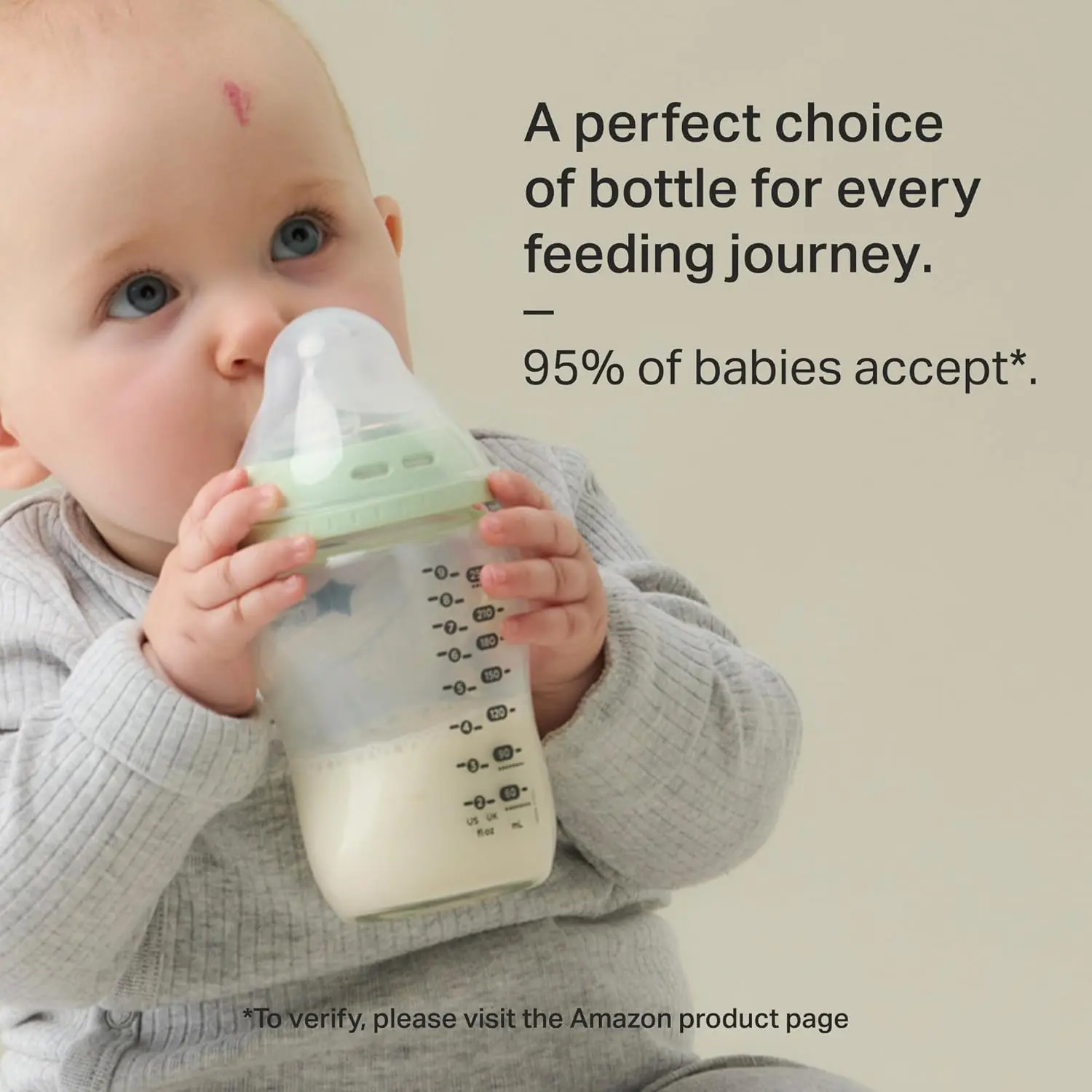 Biberon en verre Tommee Tippee - 250 ml