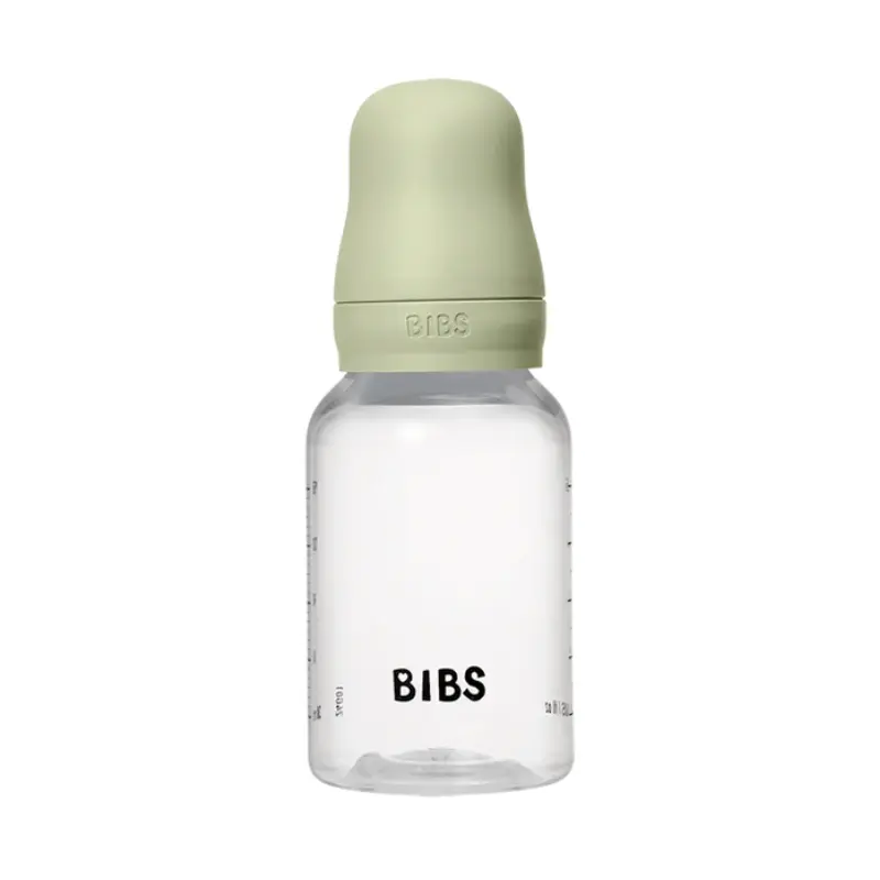 Biberon sans BPA 150ml avec tétine en latex Débit lent - Sage