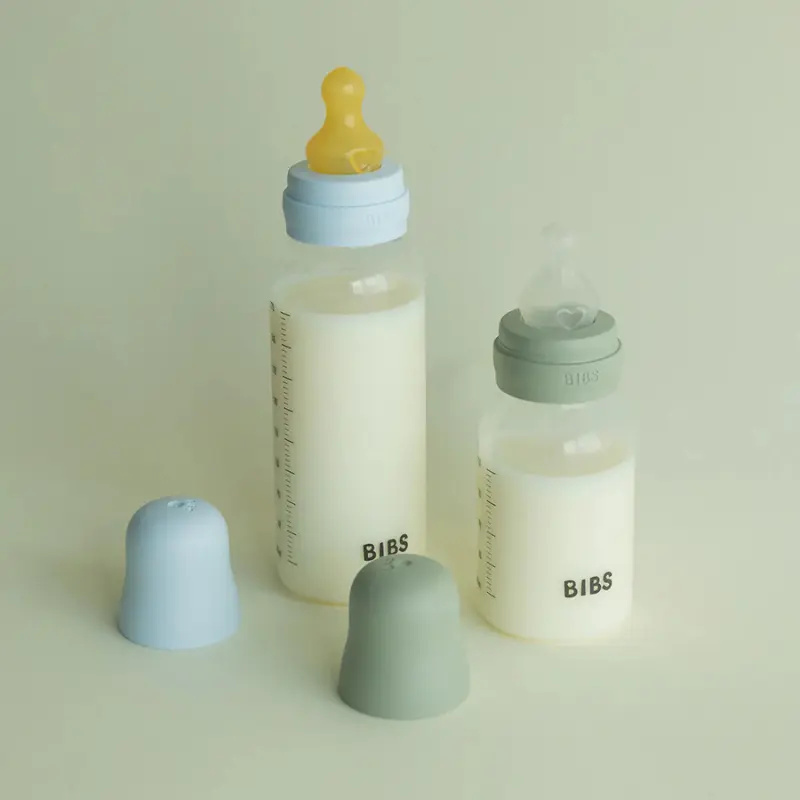 Biberon sans BPA 270ml avec tétine en silicone Blush