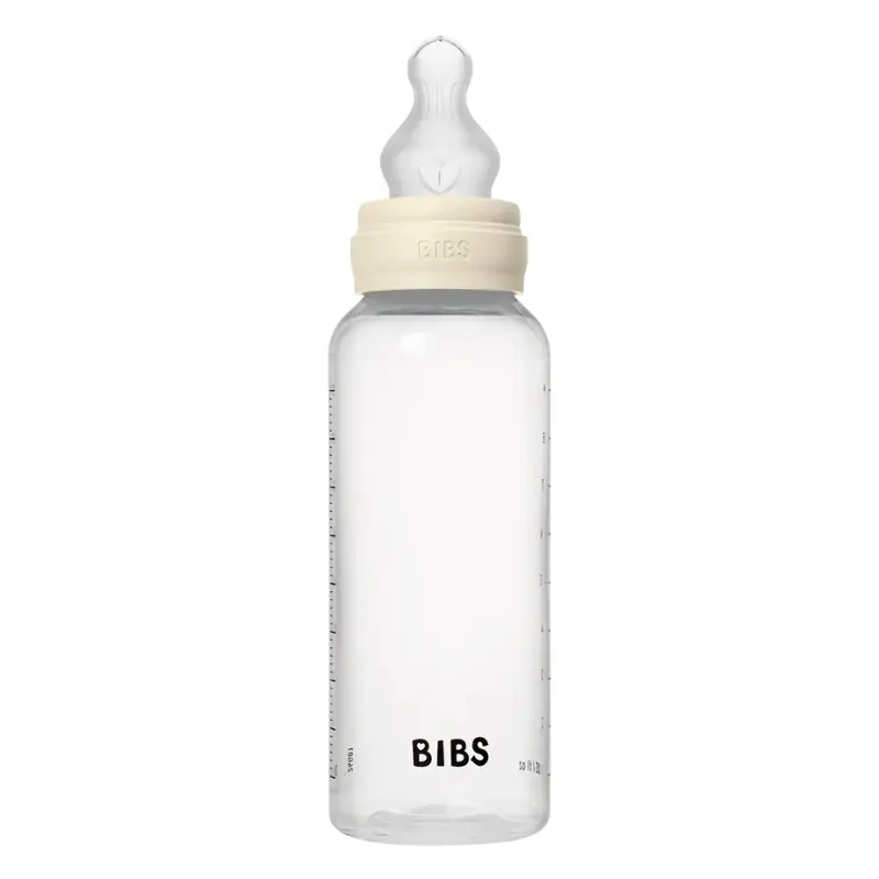 Biberon sans BPA 270ml avec tétine en silicone Ivory
