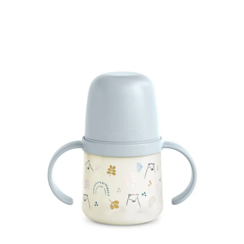 xx Biberon Suavinex First 150 ml +6m Ours Bleu