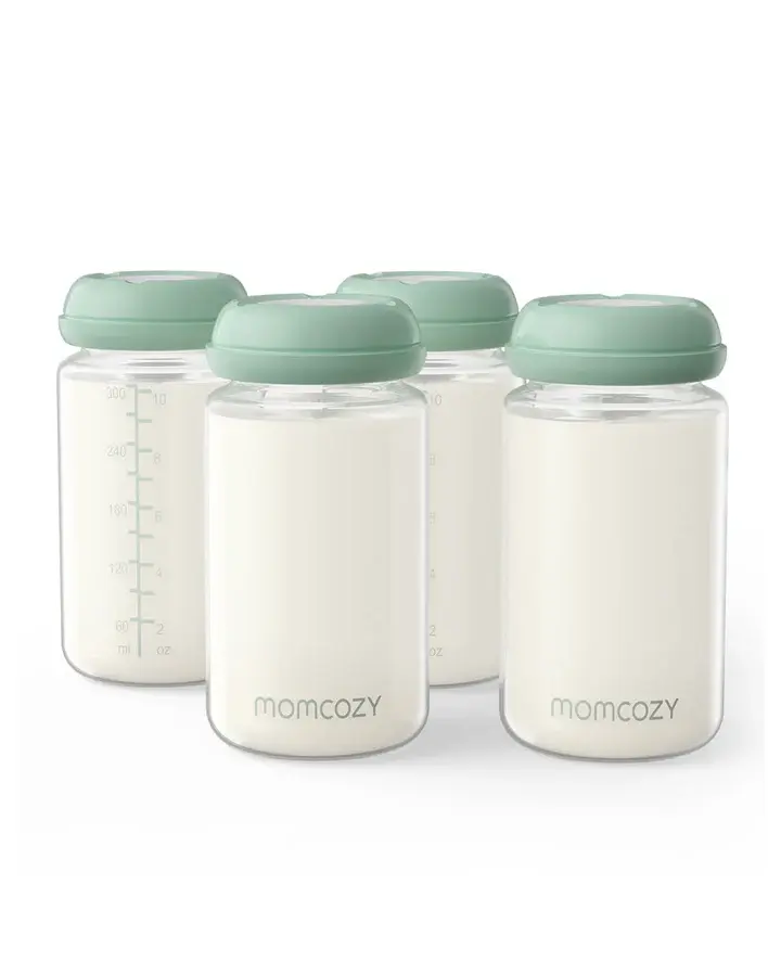 Biberons naturels compatibles avec le refroidisseur Momcozy, lot de 4