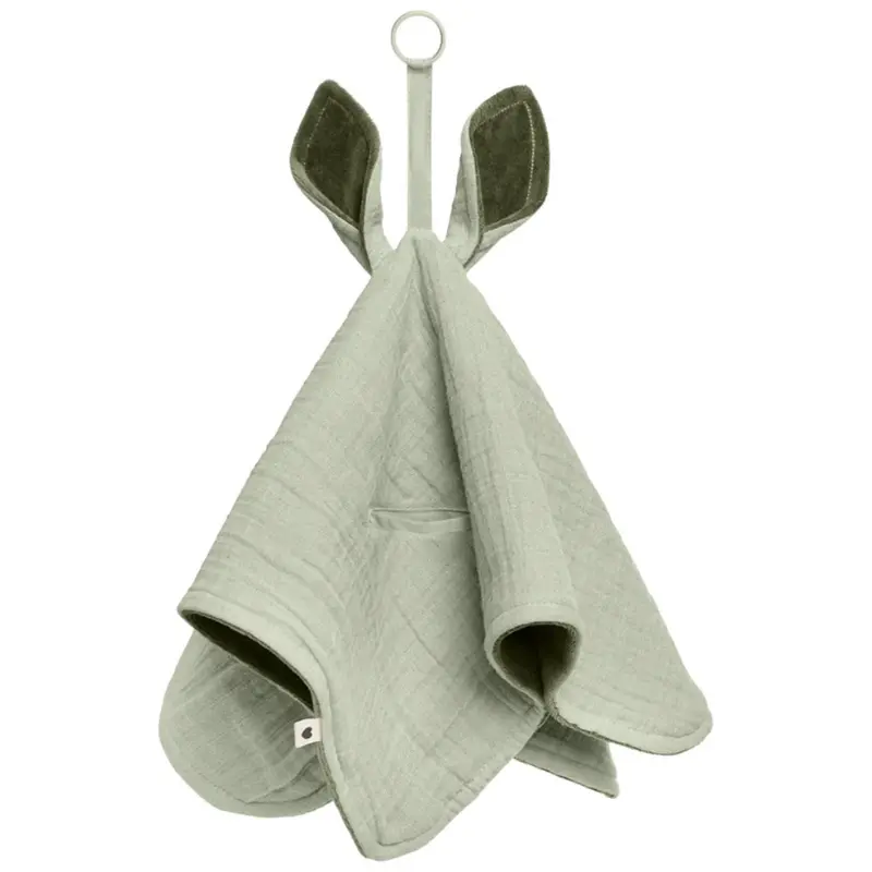 xx BiBS - Doudou - Kangourou Sage - 100% coton