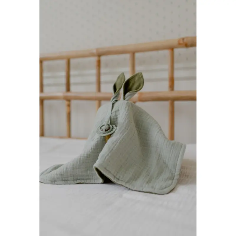 BiBS - Doudou - Kangourou Sage - 100% coton