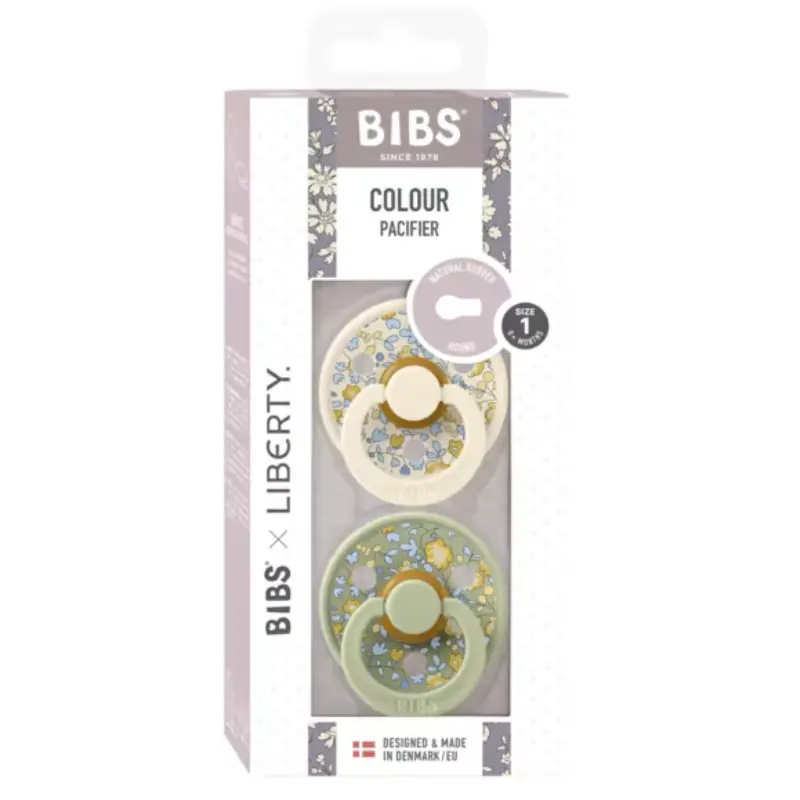 Bibs Lot de 2 Sucettes Eloise Sage Mix