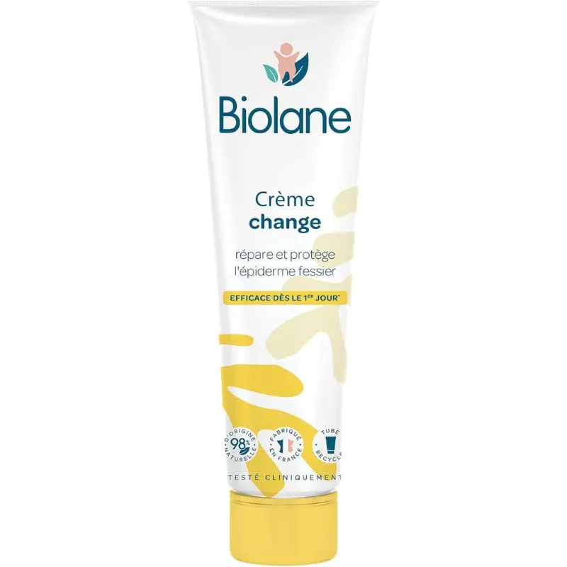 xx Crème Change Dermo-Pédiatrie 100ml Protège et Répare les Irritations du Siège Bébé
