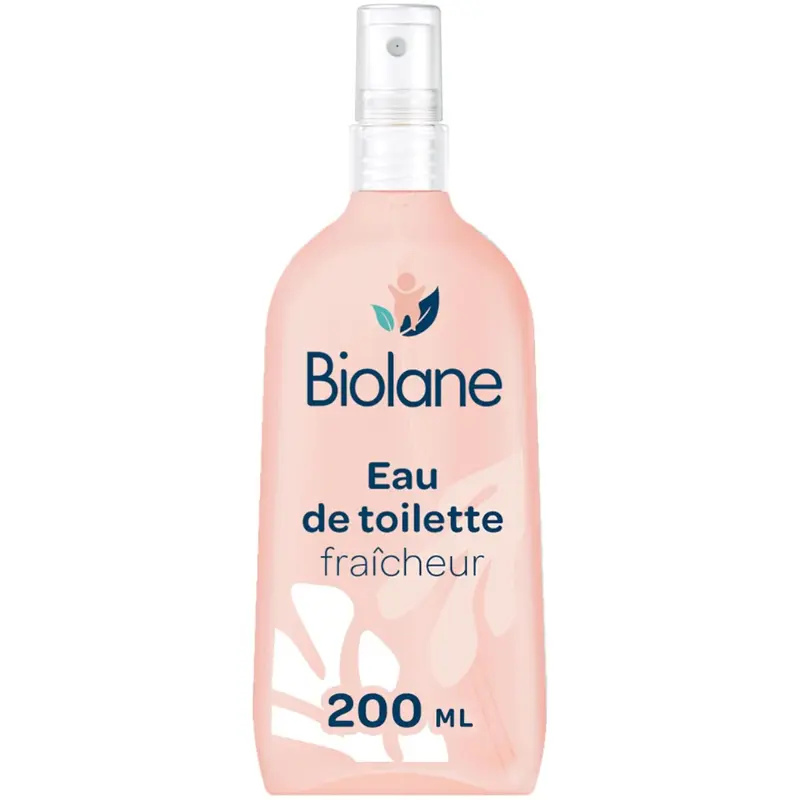 xx BIOLANE Eau de Toilette Bébé Fraîcheur 200ml Nouvelle Formule Mixte pour Fille et Garçon