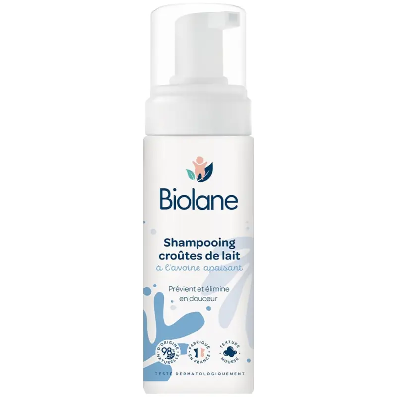 xx BIOLANE Shampoing Bébé Croûtes de Lait 150ml Traitement Doux et Apaisant