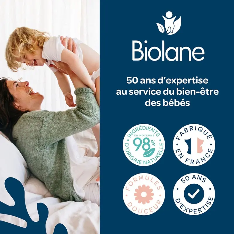 BIOLANE Topilane AD Huile Lavante Protectrice 350ml Peaux Très Sèches et à Tendance Atopique