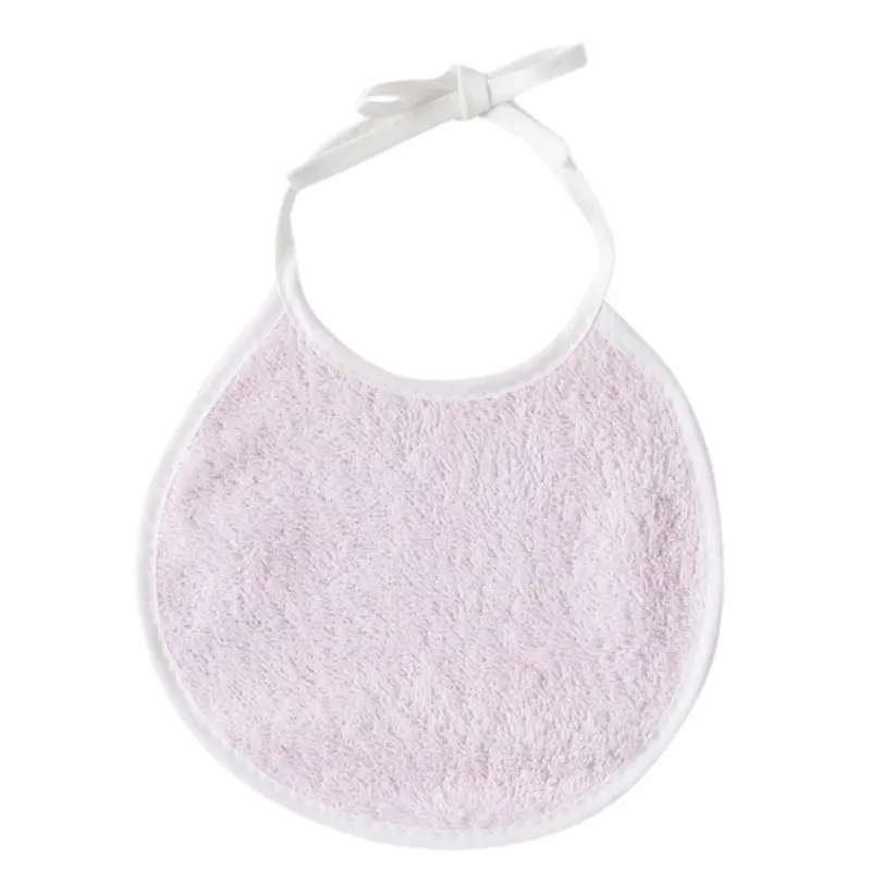 Cape de bain 1x1 motif licorne et nuages ​​plus bavoir  blanc/rose