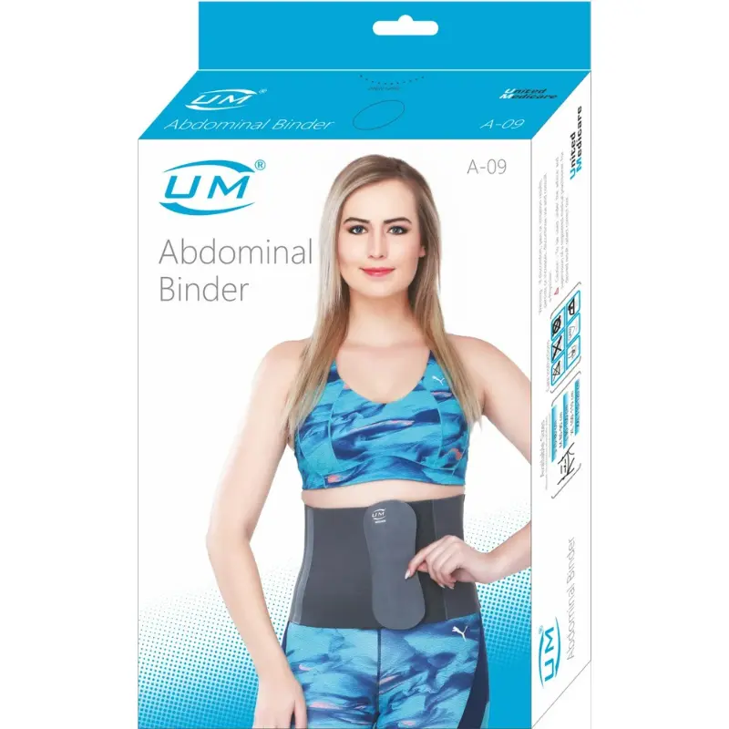 Ceinture abdominale flexible en polyester UM