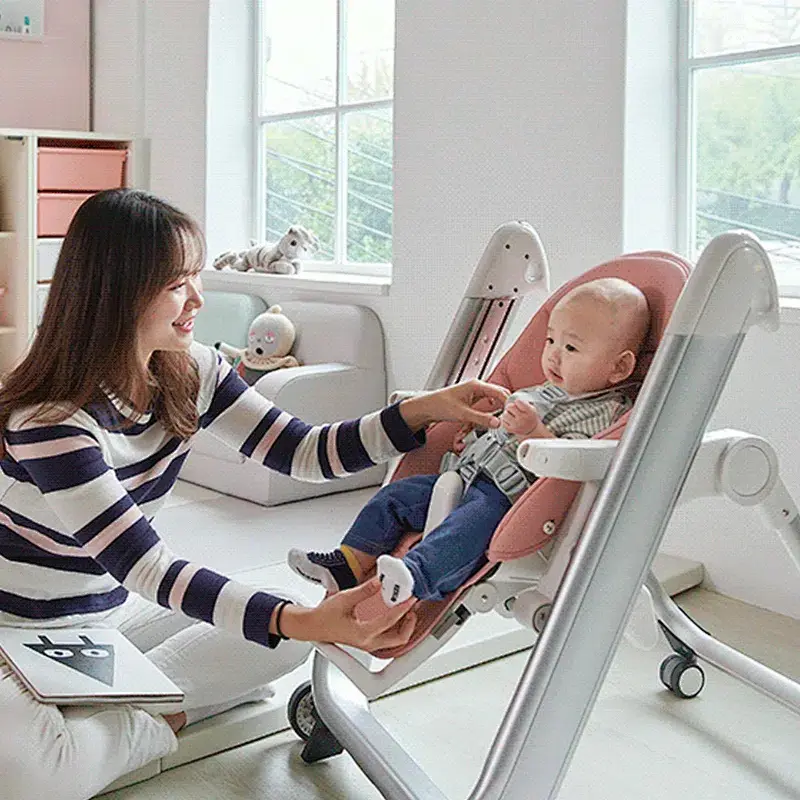Chaise haute ERASME Beige – A Demain