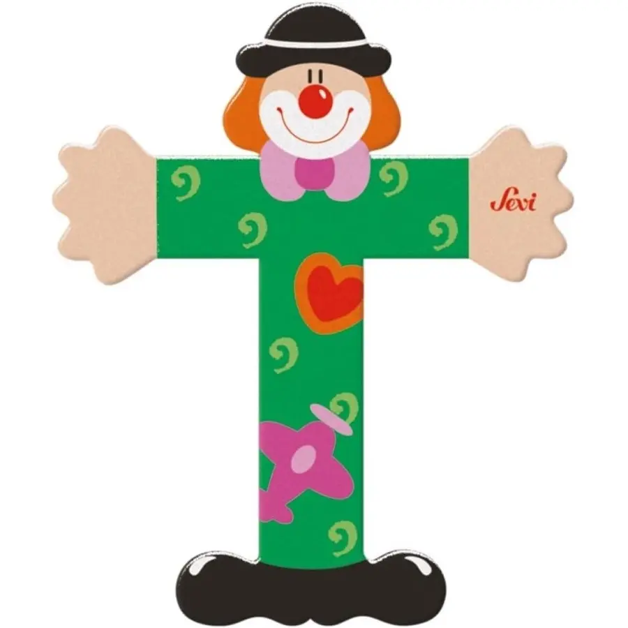 Clown de la lettre T