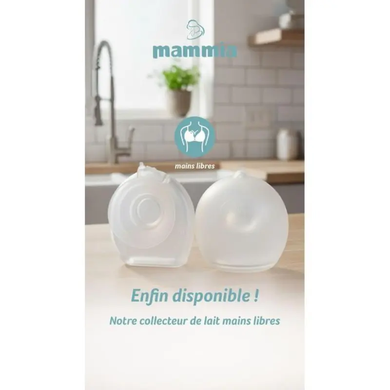 Collecteur de lait maternel libre Mammia 100 ml