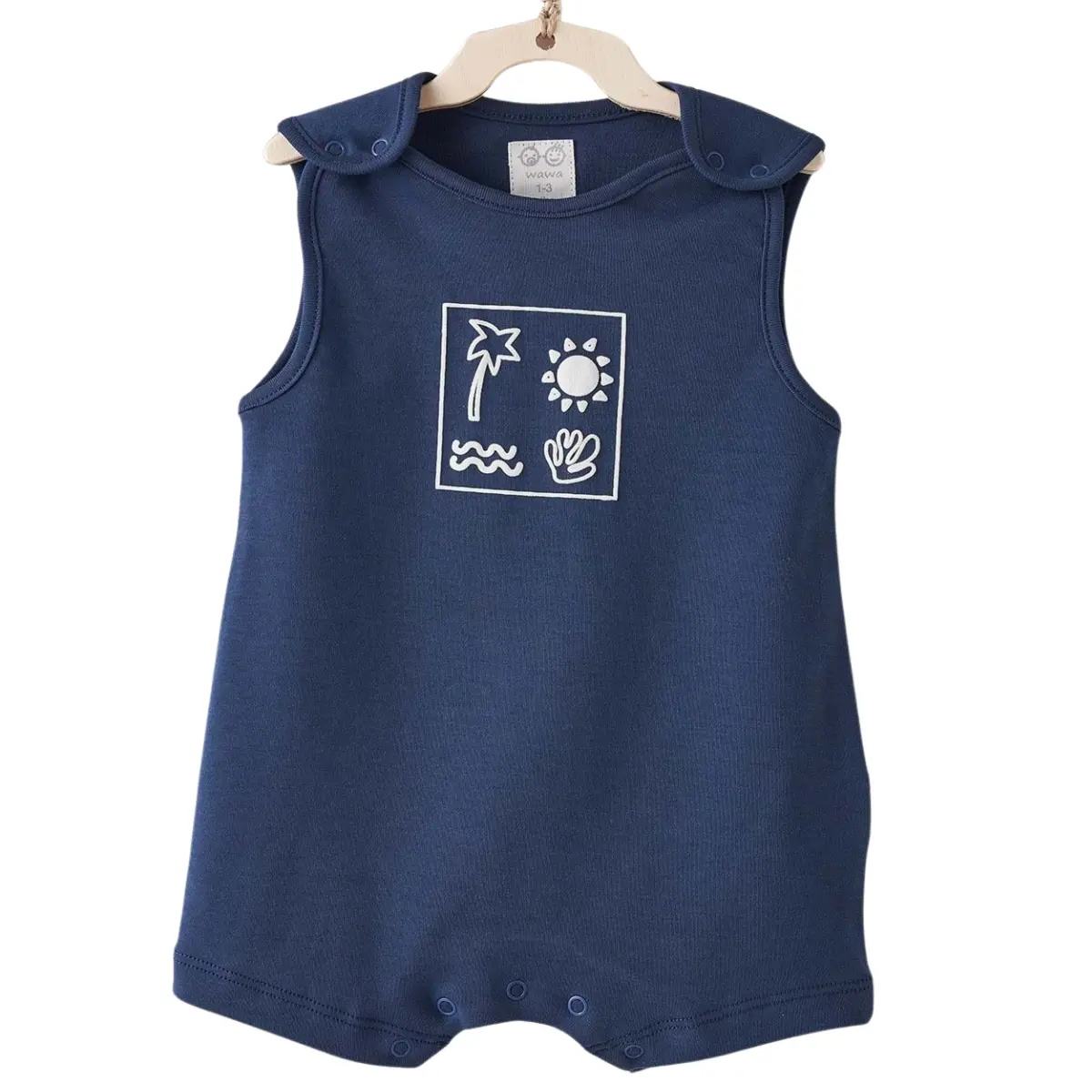 xx Combinaison bébé Andywawa Bleu